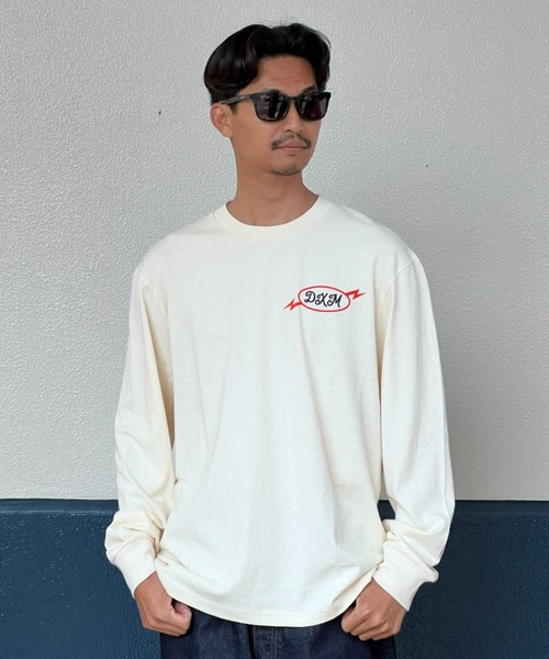 Deus Ex Machina☆IOTA LS TEE バックプリント 長袖 Tシャツ セール】【DEUS】Iota Ls Tee ロタロングスリーブティーシャツ