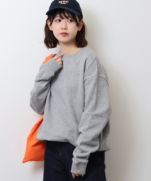 FUNALIVE(ファンアライブ)の「ヘビーウェイト裏毛クルー(スウェット・メンズ・ホワイト/ブラック/杢グレー・S/M/L)」の12枚目の写真