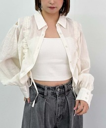 archives | ショルダースリットドロストシャツ(シャツ/ブラウス)