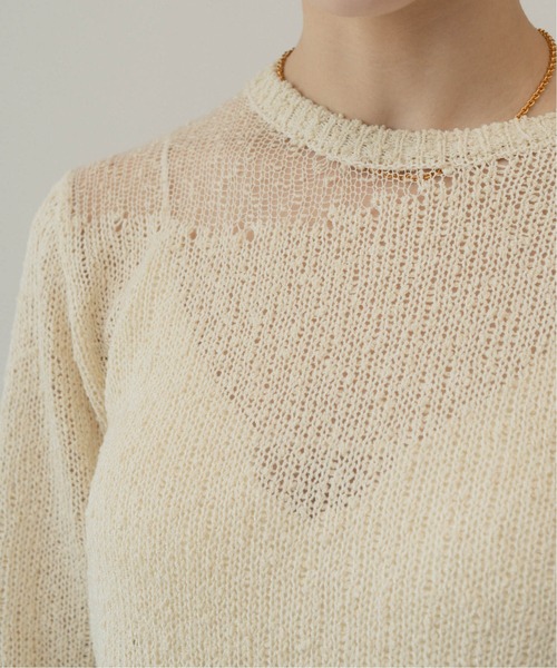damage knit pullover（ニット/セーター）｜Knuth Marf