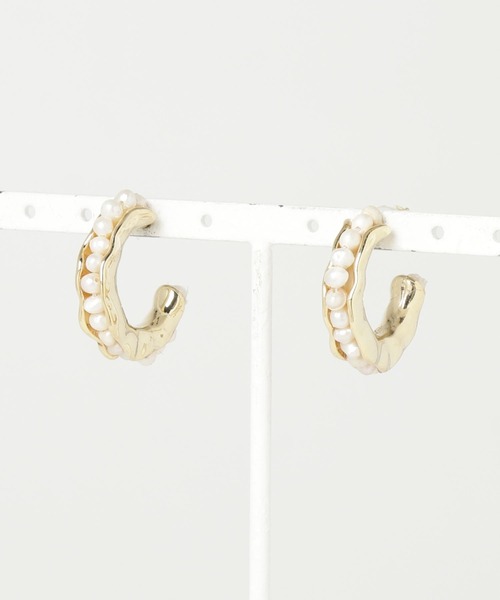E&C closet…(イーアンドシークローゼット)の「ラウンドパールピアス(ピアス(両耳用)・レディース・ゴールド/シルバー・FREE)」の11枚目の写真