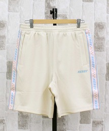 NERDY チェッカーボードテープトラックハーフパンツ CHECKERBOARD TAPE TRACK HALF PANTS