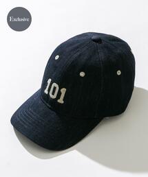 『別注』Lee101×Sonny Label　刺繍デニムキャップOW