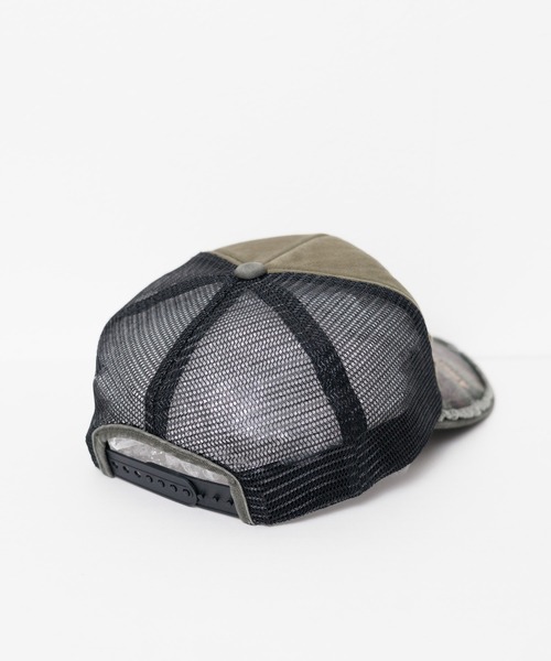 AVIREX(アヴィレックス)の「【RS】【AVIREX】FLYING CIRCUS メッシュ CAP(キャップ・メンズ・オリーブ/ベージュ/ブラック・FREE)」の6枚目の写真