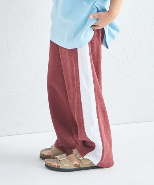 onit パイル地 ラインパンツ PILE TAPERED PANTS（パイルテーパードパンツ）の通販｜onit