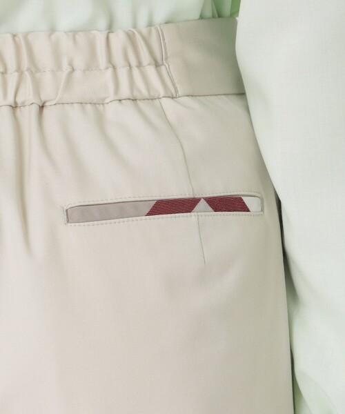 BLUE LABEL CRESTBRIDGE(ブルーレーベルクレストブリッジ)の「サイロクリアスパンツイルスリムパンツ(その他パンツ・レディース・ダークネイビー/ベージュ/イエロー・36/38)」の13枚目の写真