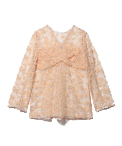 セール】COLUMN / レースブラウス＜PERMANENT＞（シャツ/ブラウス