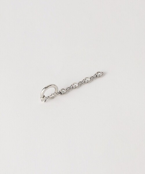 Soierie（ソワリー）の「＜Soierie＞Dark Metal イヤリング-2WAY-（イヤリング・レディース・シルバー・FREE）」の7枚目の写真