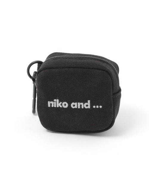 niko and...(ニコアンド)の「オリジナルニコロゴキューブポーチ(ポーチ・レディース・オフホワイト/ブラック・0)」の17枚目の写真