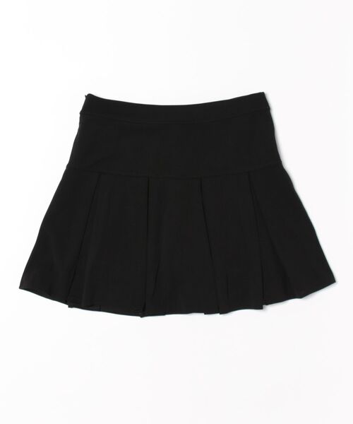 THE HITSS（ヒッツ）の「【インパン裏地付き】Y2K ハイウエスト ボックス プリーツ ミニスカート スカパン（スカート・レディース・ブラック/グレー・M/L）」の3枚目の写真