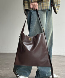 CPCM | ターンロックPUショルダーバッグ(ショルダーバッグ)