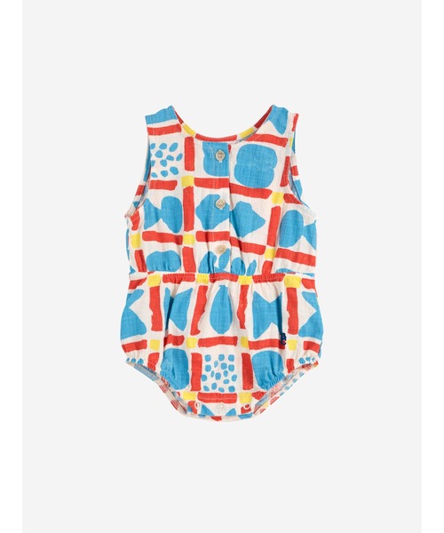 Geometric Game all over woven