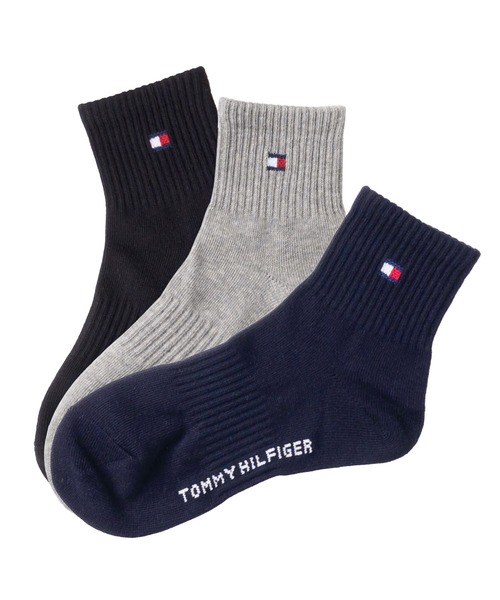 TOMMY HILFIGER(トミーヒルフィガー)の「【別注】TOMMY HILFIGER/トミーヒルフィガー ブランド ロゴ 靴下 抗菌防臭 くるぶし スニーカーソックス ショートソックス 3足セット 23cm 24cm 25cm 26cm 27cm(ソックス/靴下・メンズ・その他2/その他3/その他4/その他/ブラック/オフホワイト/その他5/その他6・23cm~25cm/25cm~27cm/23~25cm/25~27cm)」の7枚目の写真