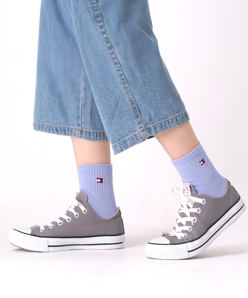 TOMMY HILFIGER（トミーヒルフィガー）の「【別注】TOMMY HILFIGER/トミーヒルフィガー ブランド ロゴ 靴下 抗菌防臭 くるぶし スニーカーソックス ショートソックス 3足セット 23cm 24cm 25cm 26cm 27cm（ソックス/靴下・メンズ・その他2/その他3/その他4/その他・23cm～25cm/25cm～27cm）」の11枚目の写真