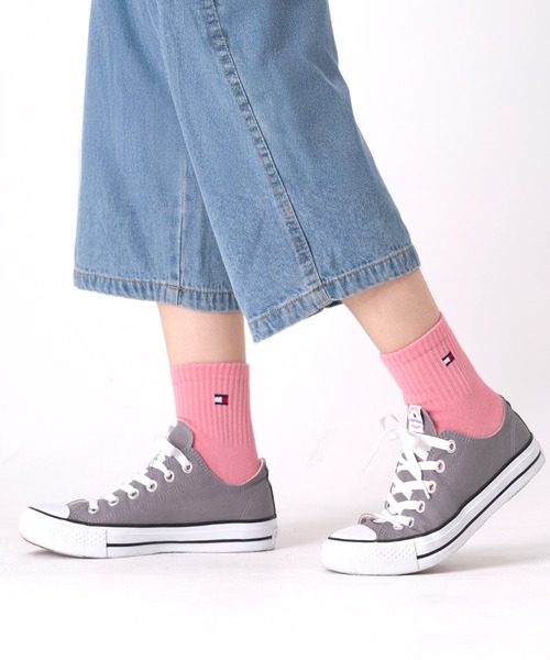 TOMMY HILFIGER（トミーヒルフィガー）の「【別注】TOMMY HILFIGER/トミーヒルフィガー ブランド ロゴ 靴下 抗菌防臭 くるぶし スニーカーソックス ショートソックス 3足セット 23cm 24cm 25cm 26cm 27cm（ソックス/靴下・メンズ・その他2/その他3/その他4/その他・23cm～25cm/25cm～27cm）」の10枚目の写真