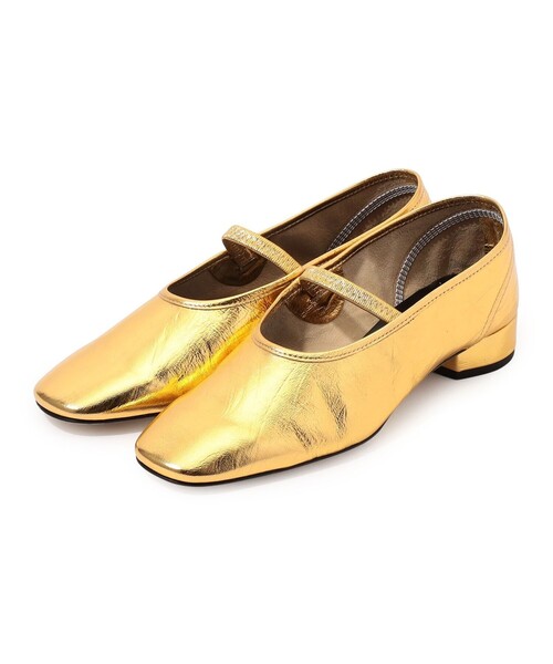 TOMORROWLAND (トゥモローランド)の「Aeyde PIPPA Ballet Flats シューズ(その他シューズ・レディース・ゴールド・38/37/36)」の2枚目の写真