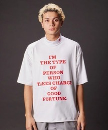 SWINGGGR（スウィンガー）の「THE SWINGGGR/ザ スウィンガー/FOUTUNE MOCK NECK TEE（Tシャツ/カットソー）」