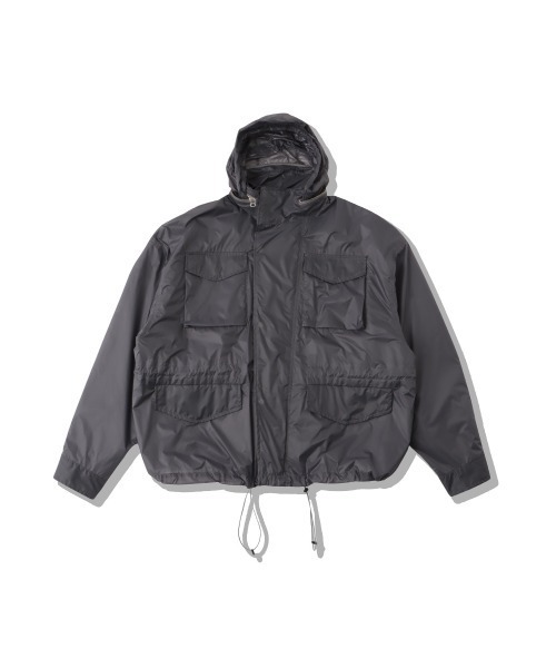YDOT(ワイドット)の「【YDOT / ワイドット】 7DN LIGHTWEIGHT FIELD JACKET(ナイロンジャケット・メンズ・ブラック/グレー・MEDIUM/LARGE)」の4枚目の写真