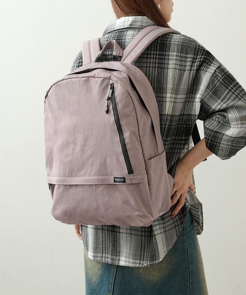 Healthknit Product（ヘルスニットプロダクト）の「【Healthknit Product】ヘルスニット 撥水ナイロン11pocketsリュック HKB-1156B（バックパック/リュック・メンズ・ブラック/パープル/ネイビー/オリーブ/ブルー/ラベンダー/ダークベージュ/グレイッシュベージュ/グレー・FREE）」の9枚目の写真
