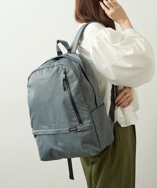 Healthknit Product（ヘルスニットプロダクト）の「【Healthknit Product】ヘルスニット 撥水ナイロン11pocketsリュック HKB-1156B（バックパック/リュック・メンズ・ブラック/パープル/ネイビー/オリーブ/ブルー/ラベンダー/ダークベージュ/グレイッシュベージュ/グレー・FREE）」の17枚目の写真