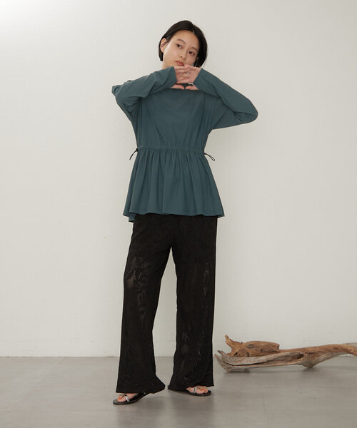 earthy（アーシー）の「レースニットパンツ（その他パンツ・レディース・ブラウン/ブラック・SMALL/MEDIUM）」の22枚目の写真
