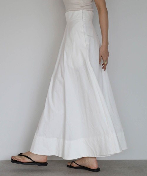 【新品未使用】ebure エブール ハイウエストフレアスカート high waisted flare skirt / ハイウエストフレアスカート