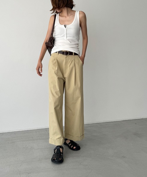 CANAL JEAN（キャナルジーン）の「HARING コットンチノワイド