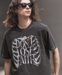 CAMBIO（カンビオ）の「mt9724- ピグメントTシャツ_Dont lose faith（Tシャツ/カットソー）」