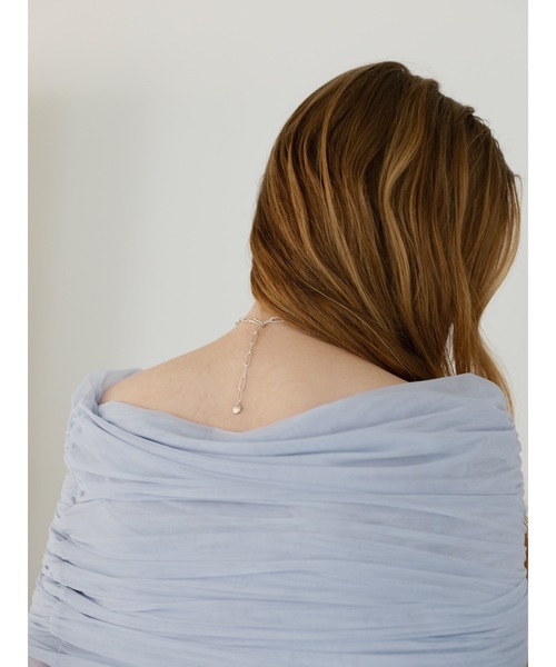 Katrin TOKYO(カトリーントーキョー)の「off shoulder sheer mesh tops(その他トップス・レディース・ベージュ系/カーキ/ブルー・FREE/XS)」の14枚目の写真