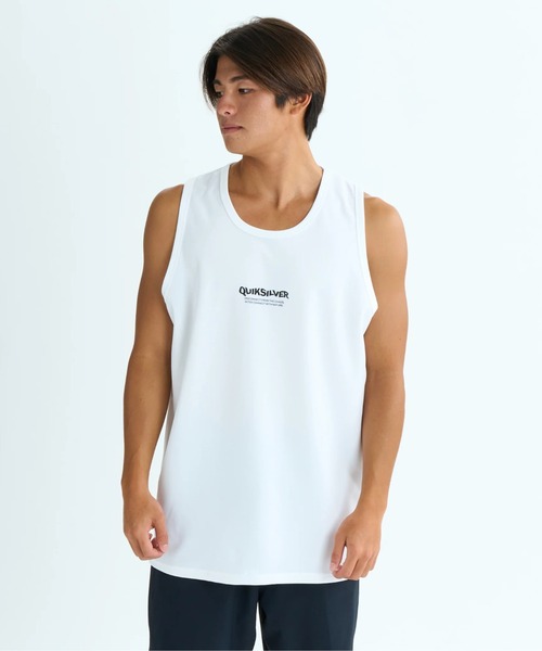 DISTORTION TANK /クイックシルバーバックプリントタンクトップ