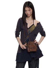 MASONPRINCE（メイソンプリンス）の「リボンメッシュVネックカーディガン KS0705【Moromoro2】（カーディガン/ボレロ）」