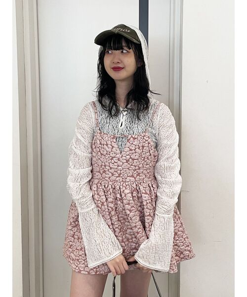 ジャガードキャミチュニック（チュニック）｜jouetie（ジュエティ）の