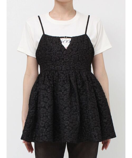 jouetie ジャガードキャミチュニック jouetie チュニック ジャガードキャミチュニック : ZOZOTOWN