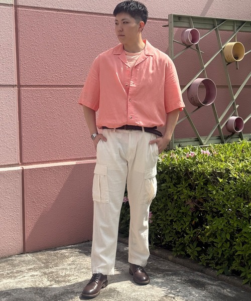 BANANA REPUBLIC FACTORY STORE(バナナリパブリック ファクトリーストア)の「BANANA REPUBLIC FACTORY STORE スリムストレート カーゴパンツ◆(カーゴパンツ・メンズ・アイボリー/インディゴブルー・28W 30L/29W 30L/30W 30L/31W 30L/32W 30L/33W 30L/34W 30L)」の6枚目の写真