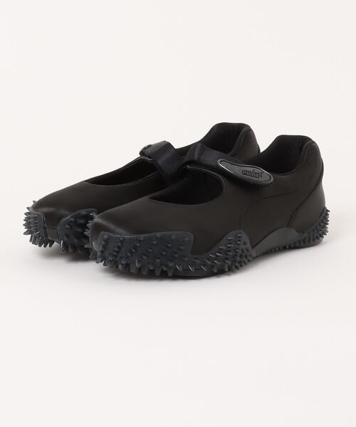 プーマ　モストロ　レザー　ブラック スニーカー PUMA プーマ MOSTRO FEY SATIN 401063 02BK/C.GRAY（スニーカー