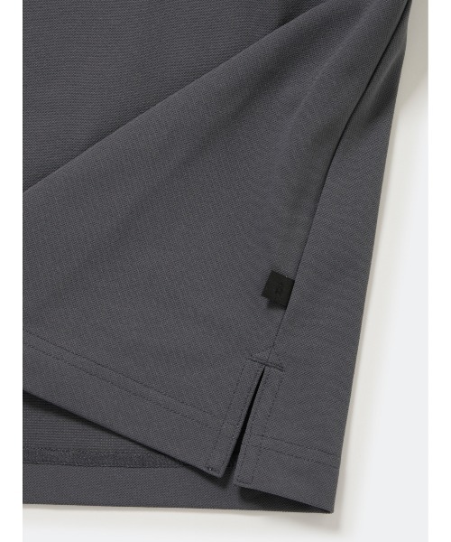 DAIWA PIER39（ダイワピア39）の「DAIWA PIER39 TECH POLO SHIRT W/POCKET S/S BE-37025（ポロシャツ・メンズ・ホワイト/ブラック/カーキ/チャコールグレー・SMALL/MEDIUM/LARGE/X-LARGE）」の8枚目の写真