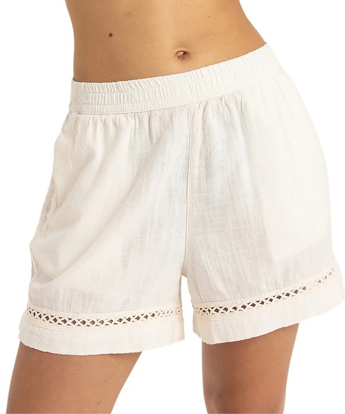 ROXY(ロキシー)の「SALTY SEA /ロキシーリネンショートパンツ(その他パンツ・レディース・ホワイト・X-SMALL/SMALL/MEDIUM)」の7枚目の写真