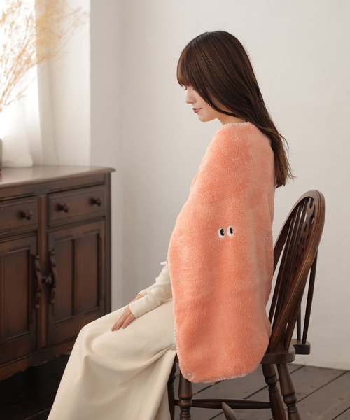 セール】モンスター 3way ブランケット 防寒 節電 ボア コンパクト