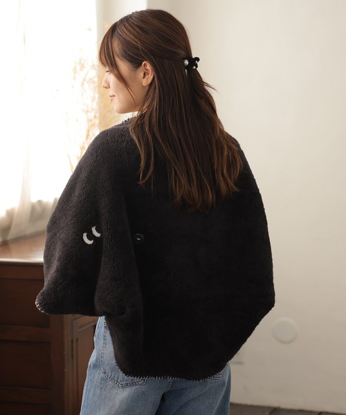 セール】モンスター 3way ブランケット 防寒 節電 ボア コンパクト