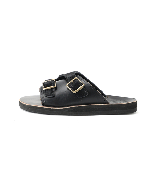 THE SANDALMAN / サンダルマン 別注 ダブル バックル レザー