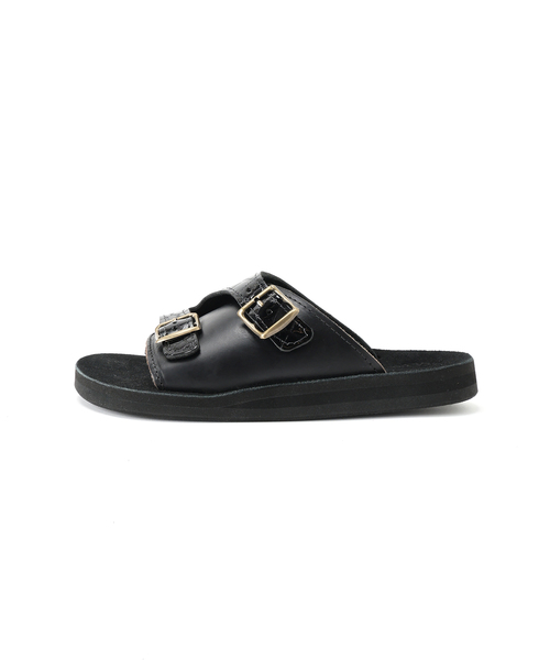 THE SANDALMAN / サンダルマン 別注 ダブル バックル レザー