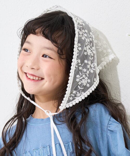 La Pafait カチューシャ セール】【KIDS】レースバブーシュカ（カチューシャ