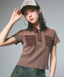 【d.i.a】 背中開きポロシャツ ギャル KOKURAYA 小倉屋 DRYレディース半袖ポロ 9004｜作業服・作業着の
