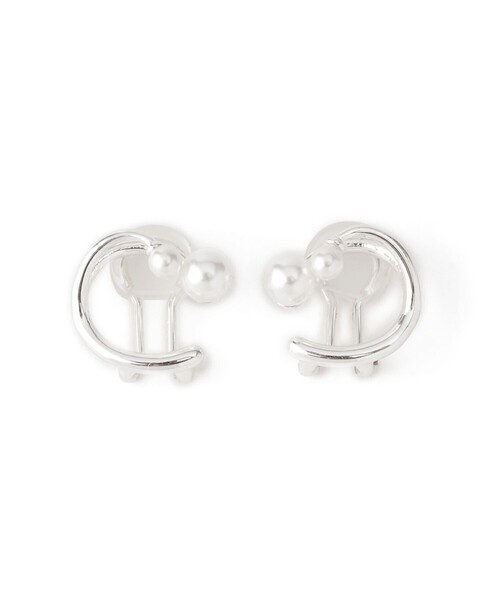 ROPE' PICNIC（ロペピクニック）の「パールデザインサークルクリップイヤリング（イヤリング・レディース・シルバー/ゴールド・FREE）」の8枚目の写真