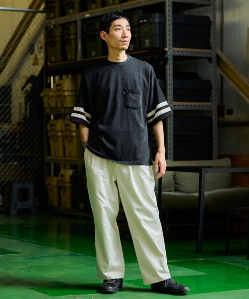GORDON MILLER(ゴードンミラー)の「REMI RELIEF GORDON MILLER別注 S/S Tシャツ(Tシャツ/カットソー・メンズ・チャコールグレー/オフホワイト・M/L)」の7枚目の写真