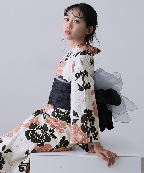 セパレート 二部式 】二部式浴衣 1人で着られる セパレート