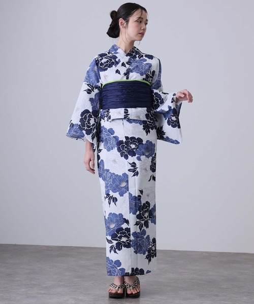 セパレート 二部式 】二部式浴衣 1人で着られる セパレート 洗える 綿