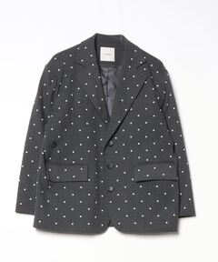 セール】PEARL DOT JACKET（テーラードジャケット）｜CLANE