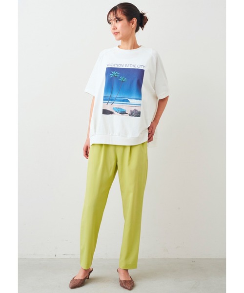 新品未開封 Night Tempo ホワイト Tシャツ + 永井博キーホルダー 新品