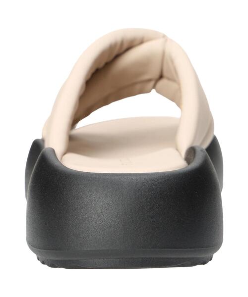 ehka sopo(エヘカソポ)の「クロスボリュームサンダル(サンダル・レディース・オフホワイト/ブラック/ベージュ・M/L)」の16枚目の写真